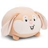 NICI peluche Chill coniglio 30x34cm - beige - Morbido peluche, carino da coccolare e giocare, per bambini e adulti, un'ottima idea regalo - 61690
