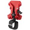 Generic Clip per cintura autobloccante a sgancio rapido, ad alta durezza, portatile, da appendere alla vita, porta attrezzi da cintura (rosso)