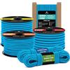 Kamu Synber Corda Elastica 3mm x 5m Cavo Elastico Cordino Gomma | 100% Elasticità, Esterno Poliestere, Interno Lattice, Teloni, Camion, Piscina, Tende, Campeggio