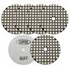 BGTEC Tamponi per Lucidatura a Secco Diamantati da 100 mm per Marmo Granito 6 pezzi White Buff