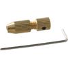 Niceminiwall Morsetto albero motore 2,0 mm per utensili rotanti di precisione (0,7-1,2 | Adatto a trapani da 0,7-1,2 mm, regolazione precisa della concentricità, rotazione regolare, ideale per piccoli motori