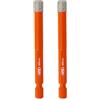 BGTEC Punte Elicoidali Diamantate a Secco con Attacco Esagonale a Cambio Rapido per Gres Porcellanato Mattone in Marmo Ceramico 2 pezzi Diametro 8 mm