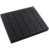Minflora Vassoio di stoccaggio per fresa 110 fori per gambo da 1/4 1/2 | Contiene 110 bit in totale, 50 per 1,3 cm, 60 per 0,6 cm, vestibilità precisa, impedisce il movimento