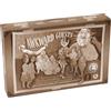 Megacorping - Set da tavolo per ospiti in stile shabby chic, colore: seppia (Invest)