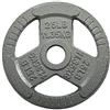 Fitvids Piastra olimpica in ghisa da 2 pollici per sollevamento pesi e sollevamento pesi, diversi pesi disponibili