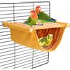 BWOGUE - Amaca da appendere a forma di capanna e pappagallo, per parrocchetti, pappagalli, pappagalli, pappagalli, pappagalli, pappagalli, pappagalli, cincillà, porcellino d'India