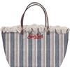 Saint Barth Mc2 Donna Borsa A Spalla Cotone CBMF001