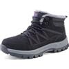 Moudn Donna Stivali Da Neve Invernali Stivaletti Scarpe Per Inverno Antiscivolo Outdoor Trekking Scarpe Caldi Foderati Pelliccia