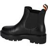 Valleverde Polacco Donna in Vitello Nero Tacco 4 cm - Taglia 39 | Tronchetto alla caviglia con suola in gomma, pensato per abbinamenti quotidiani, casual e più eleganti.