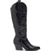 URBAN ROSA Stivali Alti Donna Texani Western con Tacco Largo Inclinato e Punta Affusolata 1167