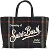 Saint Barth Mc2 Donna Borsa A Mano COL0029 Poliestere Nero Taglia Unica