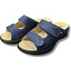 Hergos Ciabatta Donna Comfort H3062 Texas Calzatura Sabatini Suola Biomeccanica Aperto Comodo e Leggero Plantare estraibile