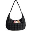 bagsmart Borsa a tracolla da donna, borsa a tracolla con tracolla regolabile, per lavoro, università, viaggi, uso quotidiano