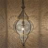 Casa Moro Lampada Orientale Jamila H54 cm Shabby Bianco Oro Marocchino Boho Chic Ramadan LN2020