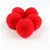 Anevous 10 pompon per il fai da te, 4 cm, pom pom in pelliccia sintetica per decorare, pompon soffice in pelliccia per Natale, compleanno, matrimonio, feste, decorazioni, cucito creativo, artigianato