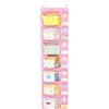 Lifewit Organizer Settimanale Vestiti per Bambini, Portaoggetti da Appendere con 7 Ripiani e 2 Ganci, Scaffale Sospeso con Etichette Giorni della Settimana per Armadio e Porta,Rosa