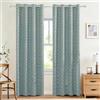 Ystyle Tende Per Interni In Velluto 2 Pezzi, 140x145cm, Tende Oscuranti Termiche Isolanti, Anti-Rumore, con Anelli, Tenda Moderna per Camera da Letto e Soggiorno, Grigio Verde