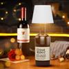 K-Bright Lampada per Bottiglia Ricaricabile, 2PCS Touch Senza Fili Con Batteria 5200 mAh, per Interni ed Esterni, IP54, 3000K, Bianco