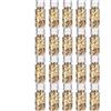 Duokon 20 Bottiglia Lamina d'oro Alimentare, Scaglie di Foglia d'oro Raffinata, Foglia Oro Alimentare Multifunzione, per Alimenti Dessert Decorazione Artigianato, Regalo (100 g)