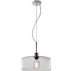 LEOLUX Muse Clear Lampadario In Vetro Trasparente A Sospensione Con Altezza Regolabile E Facile Da Montare Al Soffitto | Ideale Come Lampadario Soggiorno, Cucina (Trasparente)