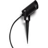 LEDKIA LIGHTING LEDKIA Faretto per Esterni GU10 Alluminio con Picchetto Tilot Nero