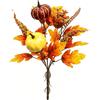 Dyiouxin Bouquet Autunnali Artificiali Zucche,decorazioni autunnali,decorazioni autunnali casa,34cm Fiori Finti Autunnali，per Halloween, Ringraziamento, Servizi Fotografici in Interni, Accessori Casa