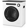 FOHERE Asciugatrice Portatile, 4kg Asciugatura Intelligente, Clase C, 1200W, Asciugatrice Slim Compatta, 6 Programmi, con Kit Ventilazione, per Appartamento, Casa, Dormitorio, Bianco
