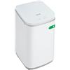 HAVA T01Plus Mini Lavatrice Capacità 3kg Pompa di Scarico | 8 programmi di lavaggio, scarico dell'acqua verso l'alto, 4 livelli dell'acqua, sicurezza per bambini