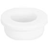 QUARKZMAN Occhielli in Gomma 33mm Foro di Perforazione, Passacavi Guarnizione 24mm ID Gommini Passacavo Scrivania Bianco Siliconica per Tappo Organizzare Filo Cablaggio Casa Auto