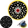 Astraveo Piastra Levigatrice a 52 Fori,Platorello Base di Levigatura da 150 mm | per Levigatrices CEROS DEROS Filettatura da 5/16 di Pollice 150mm Disco di Levigaturas per Platorello con Base a 52 for
