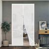 AQKaki Tenda Magnetica Isolante Termico, Tenda Termica Invernale | 70x220cm EVA Protezione Fredda Impermeabile per Porta Auto-Chiusura Inverno Termica Isolante Porta per Balcone Soggiorno