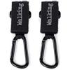 WALKING MUM 2 ganci universali per borsa passeggino Walking Mum Eco Mum