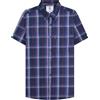 Lambretta Camicie button down a maniche corte a quadri da uomo