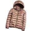 Pengniao Piumino Leggero Donna Con Cappuccio Piumini Leggeri Giacca Cappotto Piumino Ultraleggero Donna Giacconi Piuma Invernali Giubbotti Imbottiti Giubbini Imbottito Invernale Piumini per Signora Ultralight