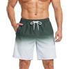 Donason Costume Uomo Mare Pantaloncini da Bagno ad Asciugatura Rapida Traspirante Costume da Bagno Uomo con Fodera Rete Calzoncini da Nuoto Piscina Spiaggia con Tasche con Cerniera e Coulisse