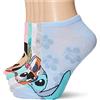 Disney Lilo & Stitch - Confezione da 5 paia di calzini casual da donna (confezione da 5)