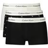 Calvin Klein Low Rise Trunk 3Pk 5VV - Black Triple Stripe Black Oli Large