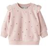 NAME IT Felpa NBFNABIAYA VEL O-NECK Neonata