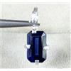 Zaffiro Blu 5.65 KT / 10 MM Smeraldo Naturale Taglio Gemme Uomo Ciondolo