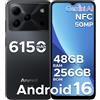 Note 56 Plus Smartphone Android 16 48GB 256GB/TF 2TB Cellulari 50MP 8MP 6150mAh