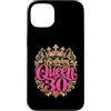 30th Birthday Gifts for Women 30 Years D Custodia per iPhone 13 30° compleanno donna 30 anni donna 1996 decorazione divertente regalo