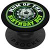 Soccer Birthday Squad and Family Matchin Mamma Del Compleanno Ragazzo Calcio Palla Goal Grafico PopSockets PopGrip Adesivo