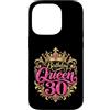 30th Birthday Gifts for Women 30 Years D Custodia per iPhone 14 Pro 30° compleanno donna 30 anni donna 1996 decorazione divertente regalo