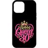30th Birthday Gifts for Women 30 Years D Custodia per iPhone 12 Pro Max 30° compleanno donna 30 anni donna 1996 decorazione divertente regalo