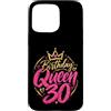 30th Birthday Gifts for Women 30 Years D Custodia per iPhone 15 Pro Max 30° compleanno donna 30 anni donna 1996 decorazione divertente regalo