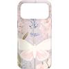 Graziose falene e disegni botanici Custodia per iPhone 17 Pro Max Design pastello per giardini con falene e fiori selvatici