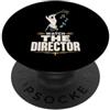 Umorismo Regista Musicale Watch The Director Music Notes Regista Orchestra PopSockets PopGrip Adesivo