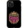 30th Birthday Gifts for Women 30 Years D Custodia per iPhone 11 Pro 30° compleanno donna 30 anni donna 1996 decorazione divertente regalo