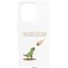 Dibba Designs Custodia per iPhone 15 Pro Comet Me Bro T-Rex Dinosauro Dino Sistema Solare Galaxy Spazio
