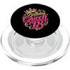 18th Birthday Gifts for Women 18 Years D 18° compleanno ragazza 18 anni donna 2008 regalo divertente PopSockets PopGrip per MagSafe